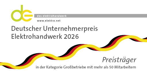 Deutschen Unternehmerpreis Elektrohandwerk 2026